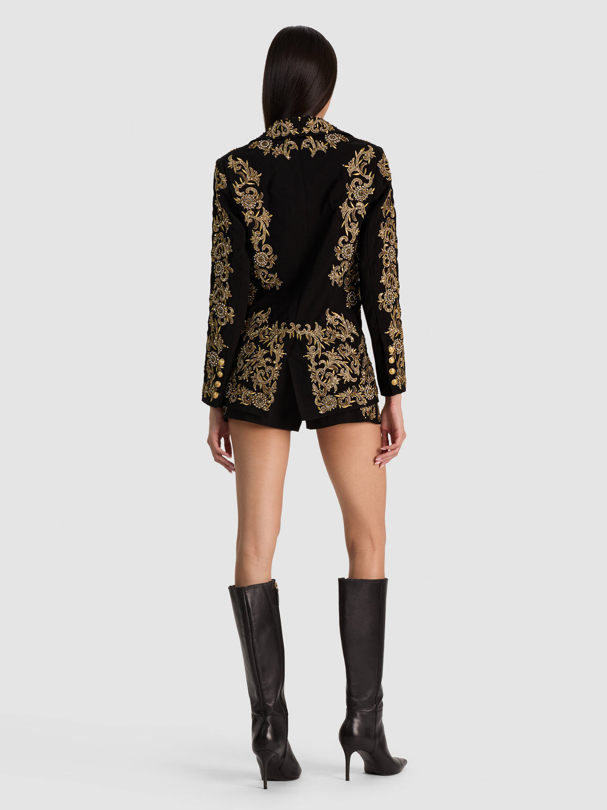 IVAN EMBELL BLAZER-ALICE + OLIVIA
