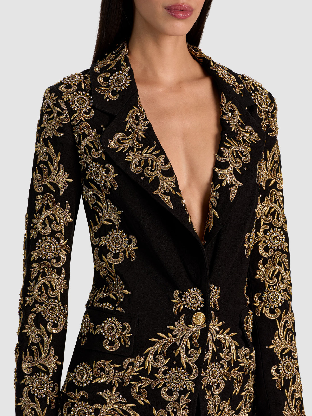 IVAN EMBELL BLAZER-ALICE + OLIVIA