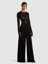 TAEYN LACE CREW NK BODYSUIT-ALICE + OLIVIA