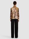 WILLA SILK BLOUSE- TRUE GRANDEUR-TRUE GRANDEUR-ALICE + OLIVIA