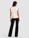 ALVERA STACEFACE TEE-MIDNIGHT ROUGE-ALICE + OLIVIA