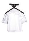ALYSSA OFF THE SHOULDER HALTER-ALICE + OLIVIA