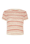 BAYLOR SS TEXTURED CREWNK-ALICE + OLIVIA
