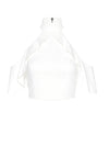 CABOT COLD SHLDR RUFFLE CRP TP-ALICE + OLIVIA