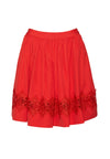 TANIA FLL POUF SKT W LCE INSRT-ALICE + OLIVIA