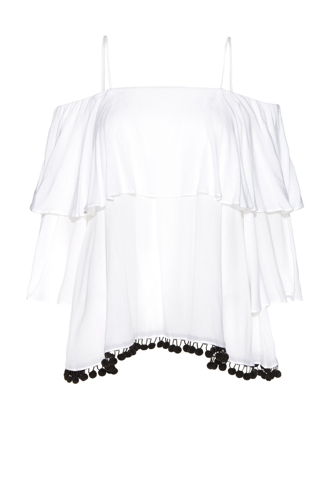 MEAGAN OFFSHLDR DBLLYR TP STRP-ALICE + OLIVIA