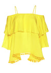 MEAGAN OFFSHLDR DBLLYR TP STRP-ALICE + OLIVIA