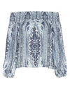 VIOLA SMOCKED OFF THE SHLDR TP-ALICE + OLIVIA