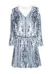 JOLENE COLD SHLDR SMCKD WST DS-ALICE + OLIVIA
