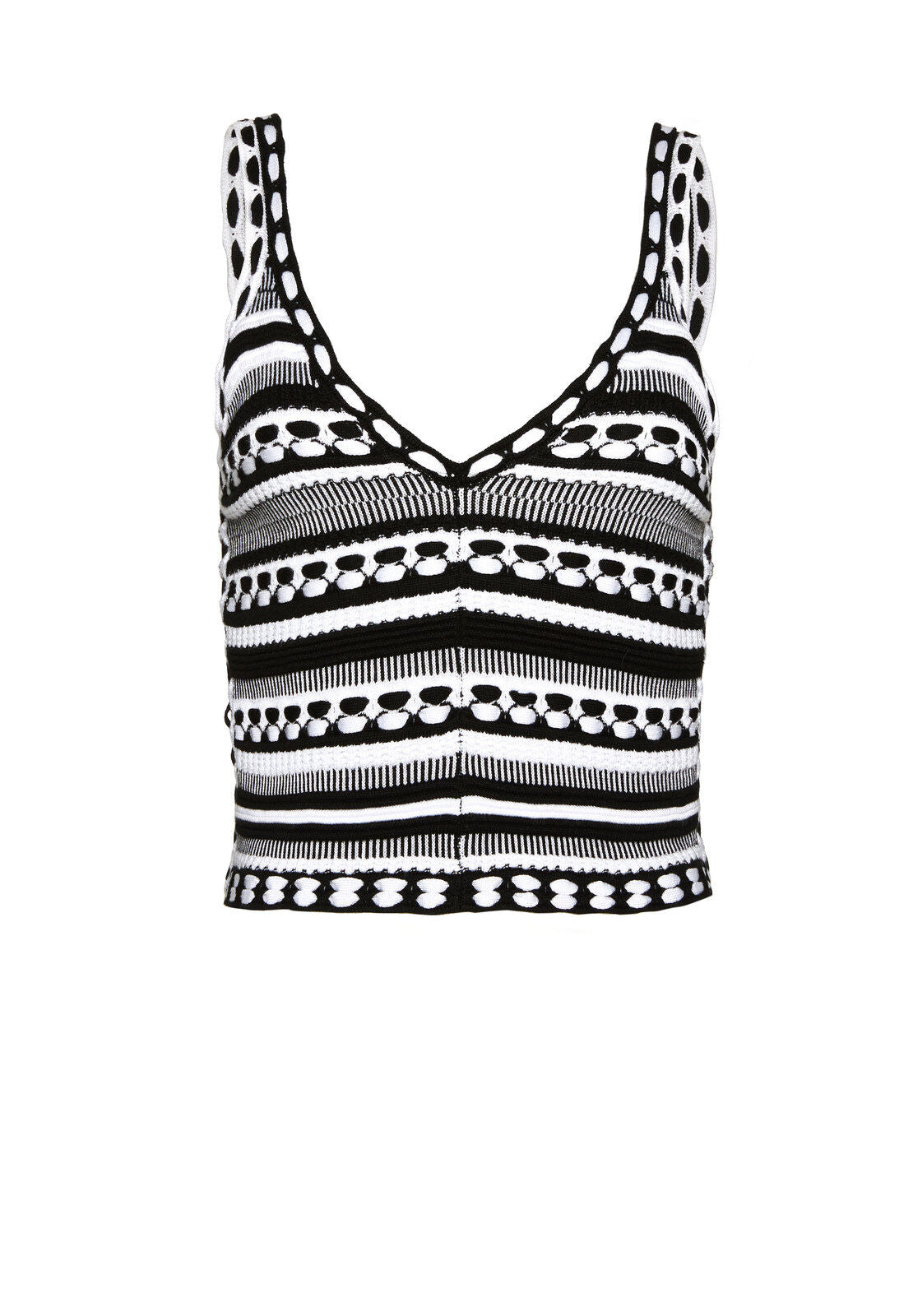 SANDRINE CROCHET CROP TANK