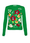 CONNIE GARDEN STACE LS PLLVER-ALICE + OLIVIA
