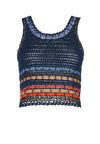 DORIAN RIBBON WEAVED TANK-ALICE + OLIVIA