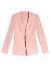 JERRI LNG OPN FRT CLLRLSS BLZR-ALICE + OLIVIA