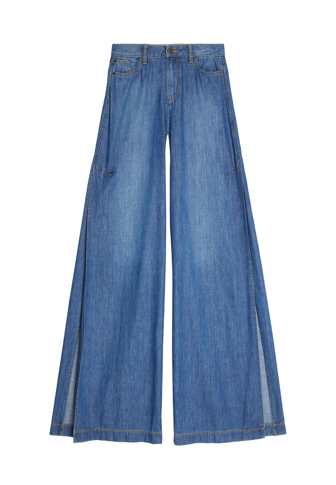 CLARISSA WDE LEG SIDE SLT JEAN
