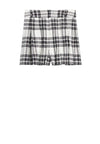 SCARLET HW FLUTTER SHORT-WHITE / BLACK-ALICE + OLIVIA