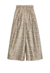 ROCCO HW PLEATED BK ZIP GAUCHO-ALICE + OLIVIA