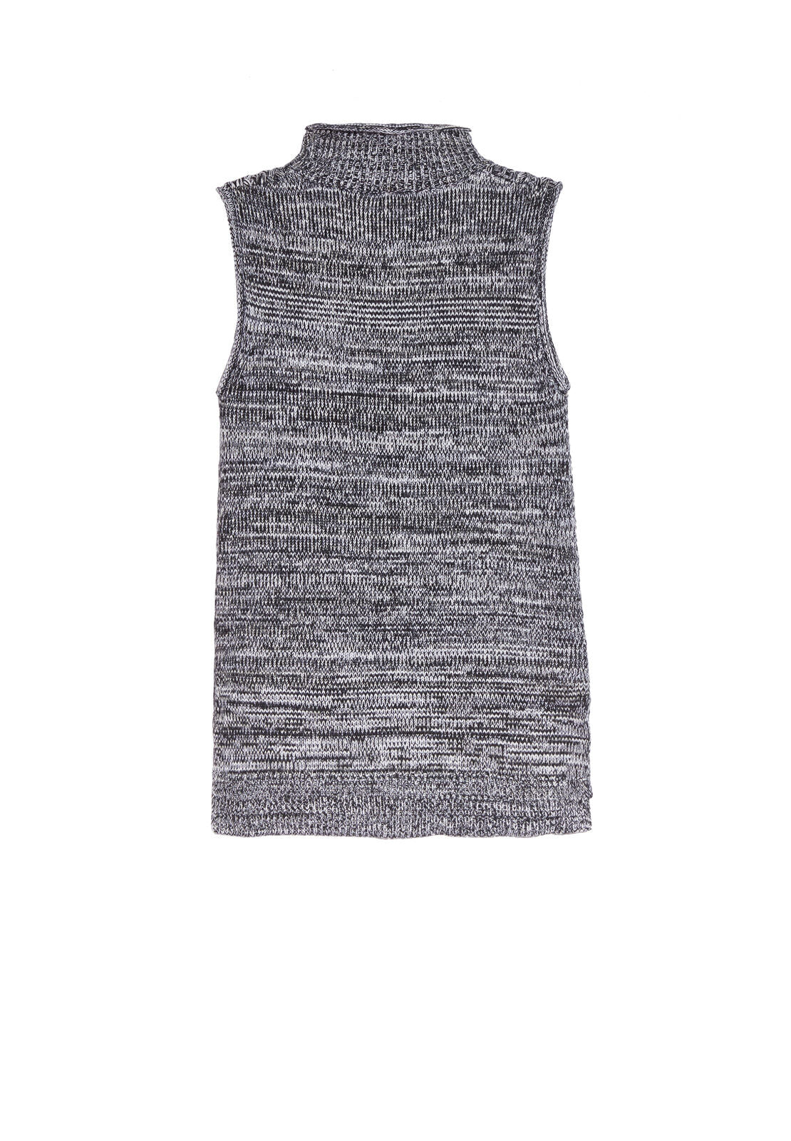 ABBOT SLVLS BSKTWVE MCKNK SWTR-BLACK/WHITE-ALICE + OLIVIA