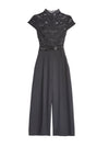 ELYSIA PLEATED GAUCHO JUMPSUIT-ALICE + OLIVIA