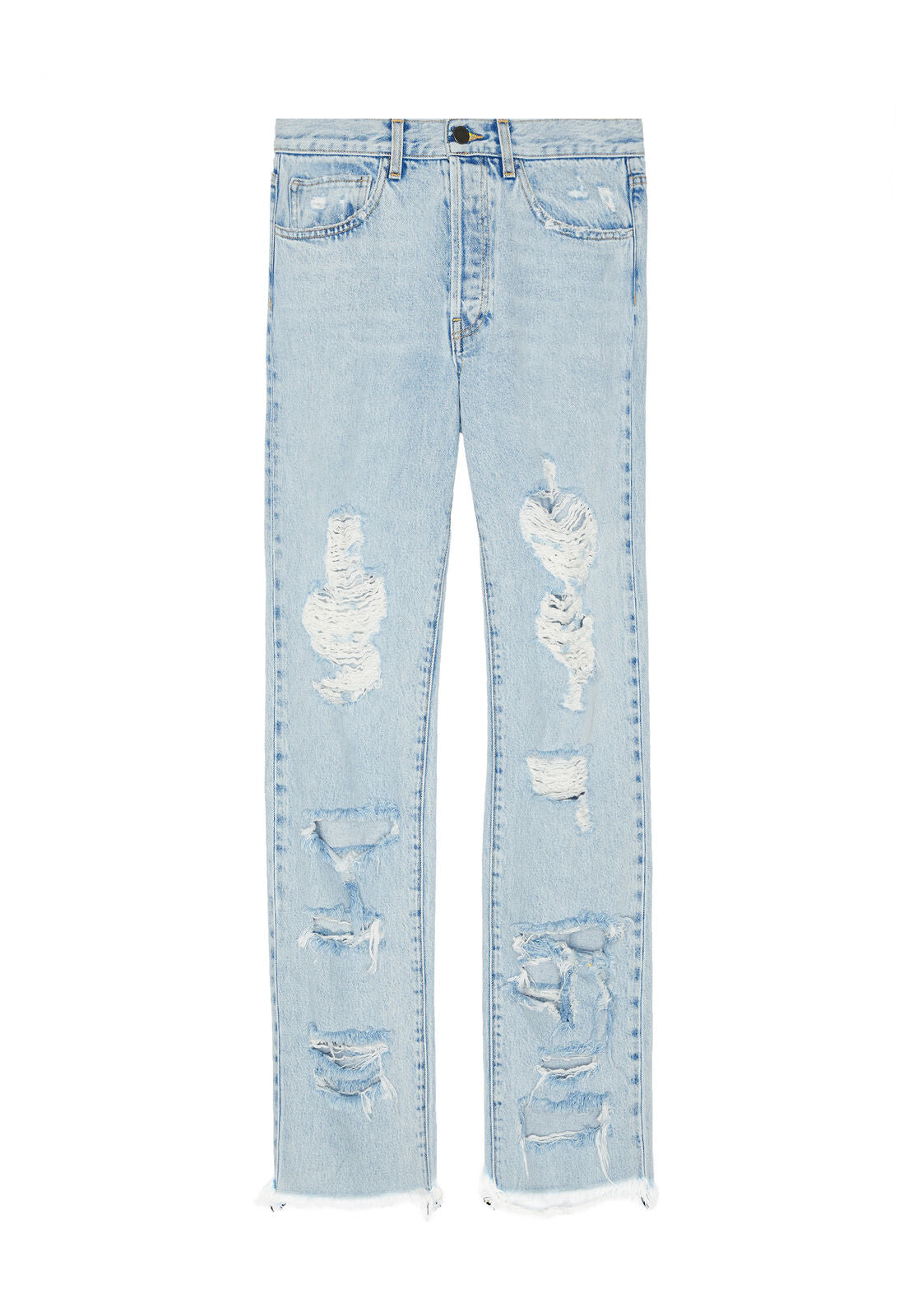 GENEVIVE EXTRM DSTRSD GF JEANS-ALICE + OLIVIA