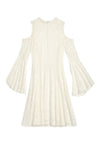 ENYA EMBR FLR SLV CLD SHLDR DS-ALICE + OLIVIA