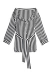 TATE OPEN NK BTN DWN W TIE BLT-ALICE + OLIVIA