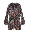 MACALL VNK BELL SLV ROMPER-ALICE + OLIVIA