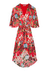 CLARINE OVERSIZED SLV WRAP DRS-ALICE + OLIVIA
