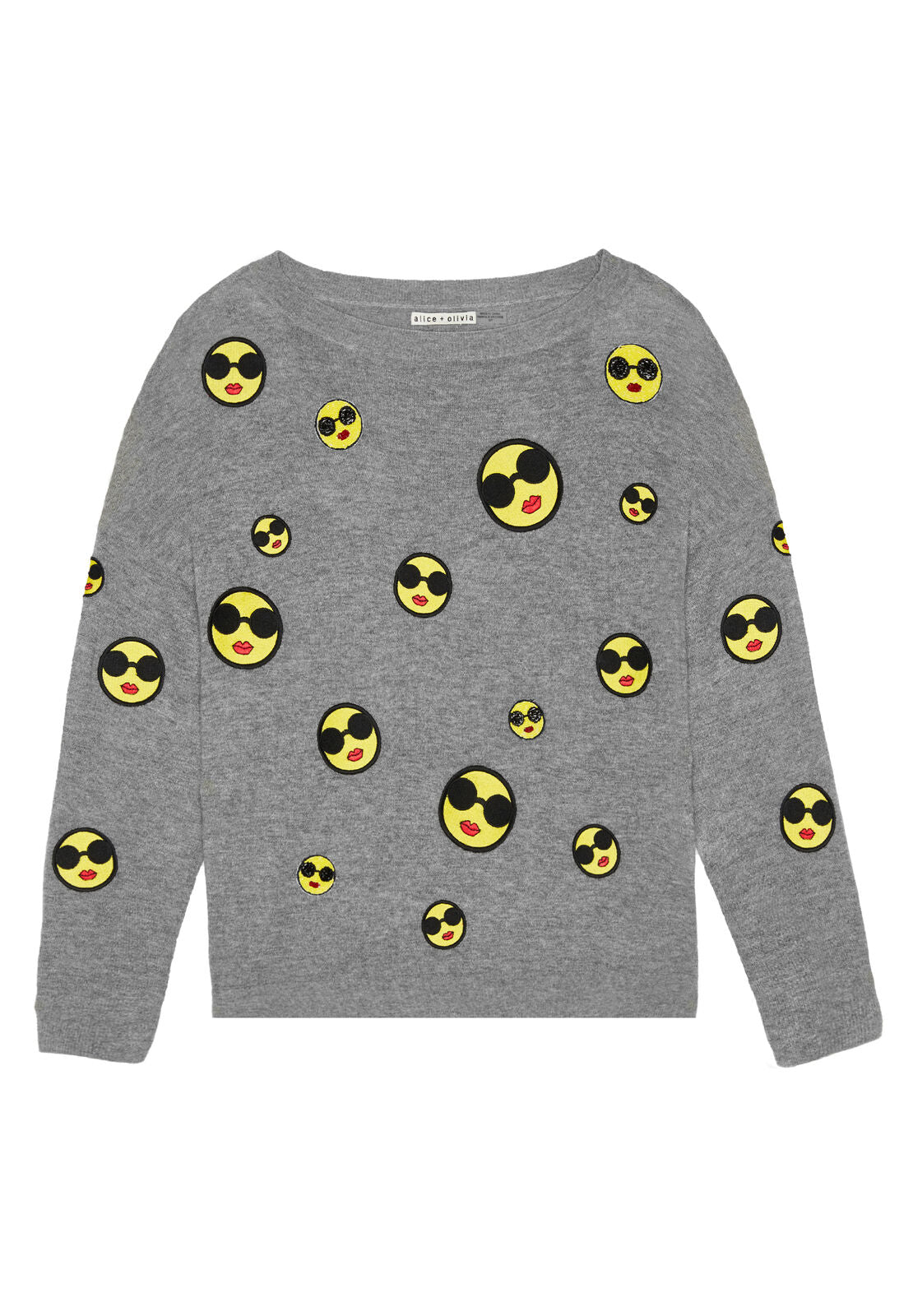 BAO STACE EMOJI BTWNG PULLOVER-ALICE + OLIVIA