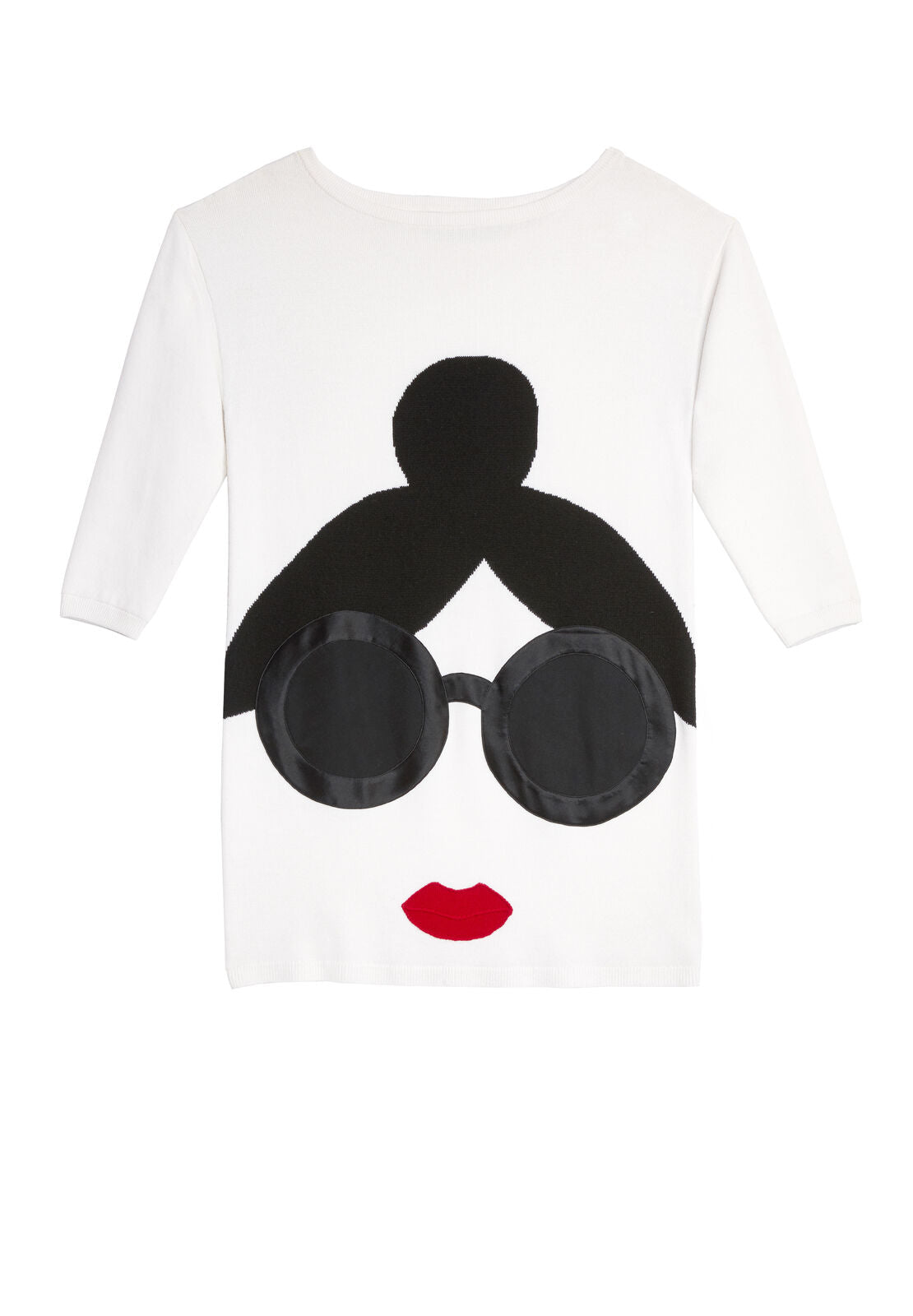STACE FACE OPEN NK SWTR TUNIC-ALICE + OLIVIA