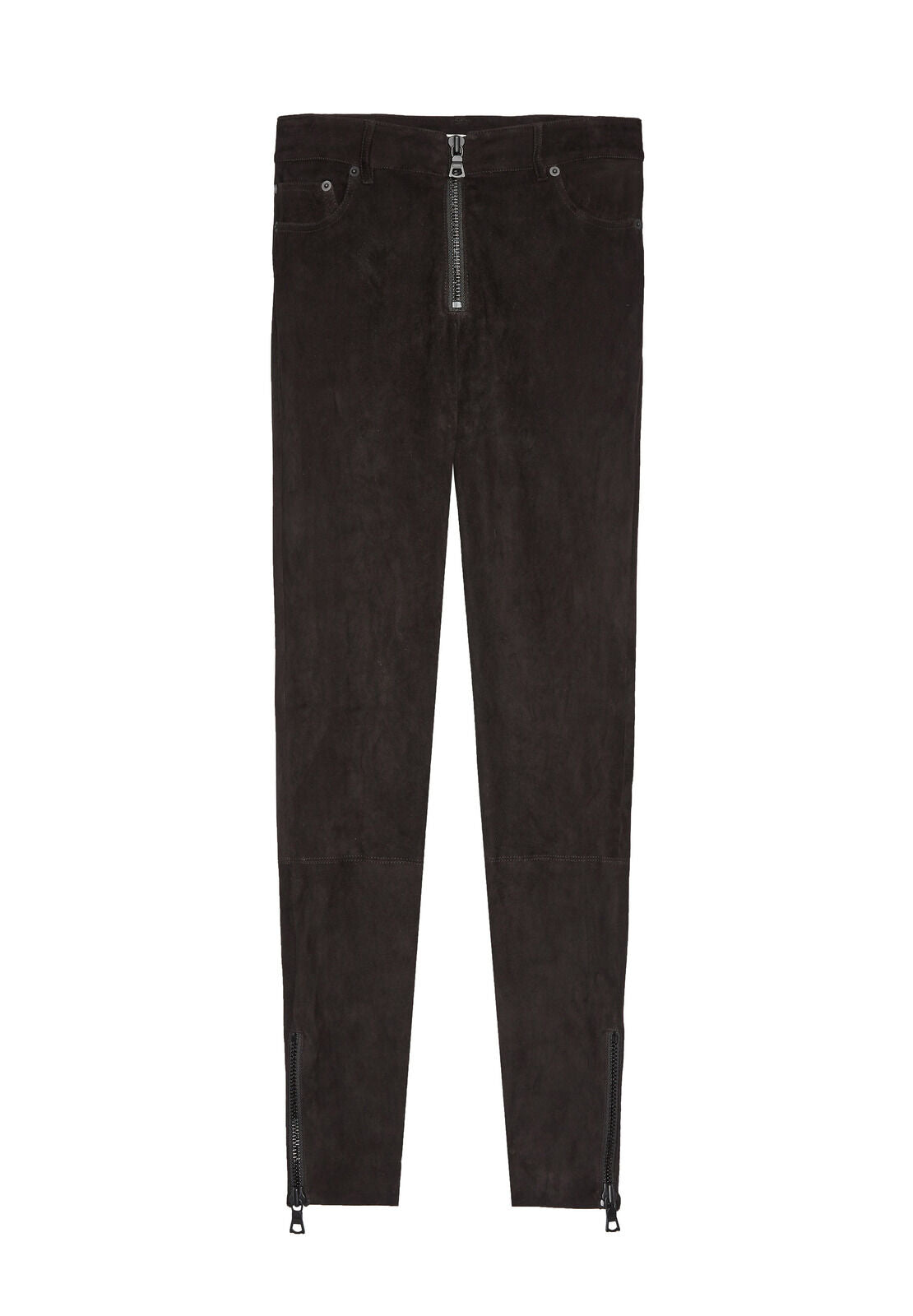 LOMI SUEDE CROPPED PANT-ALICE + OLIVIA