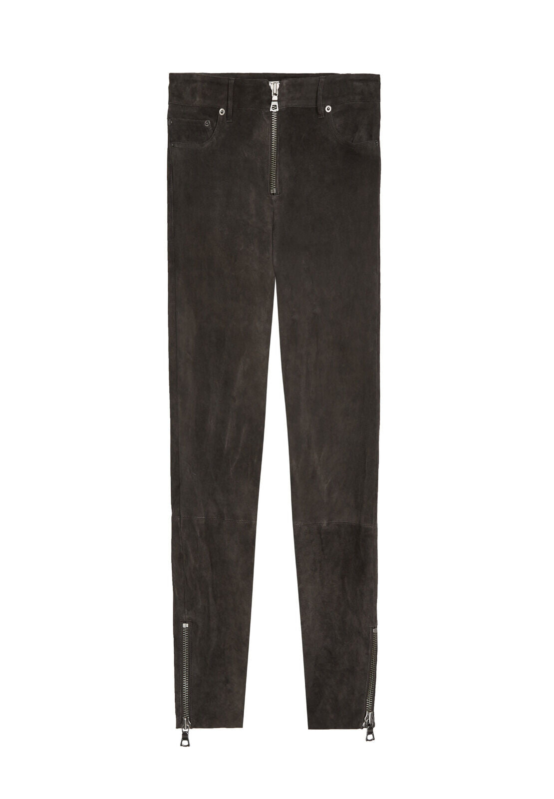 LOMI SUEDE CROPPED PANT-ALICE + OLIVIA