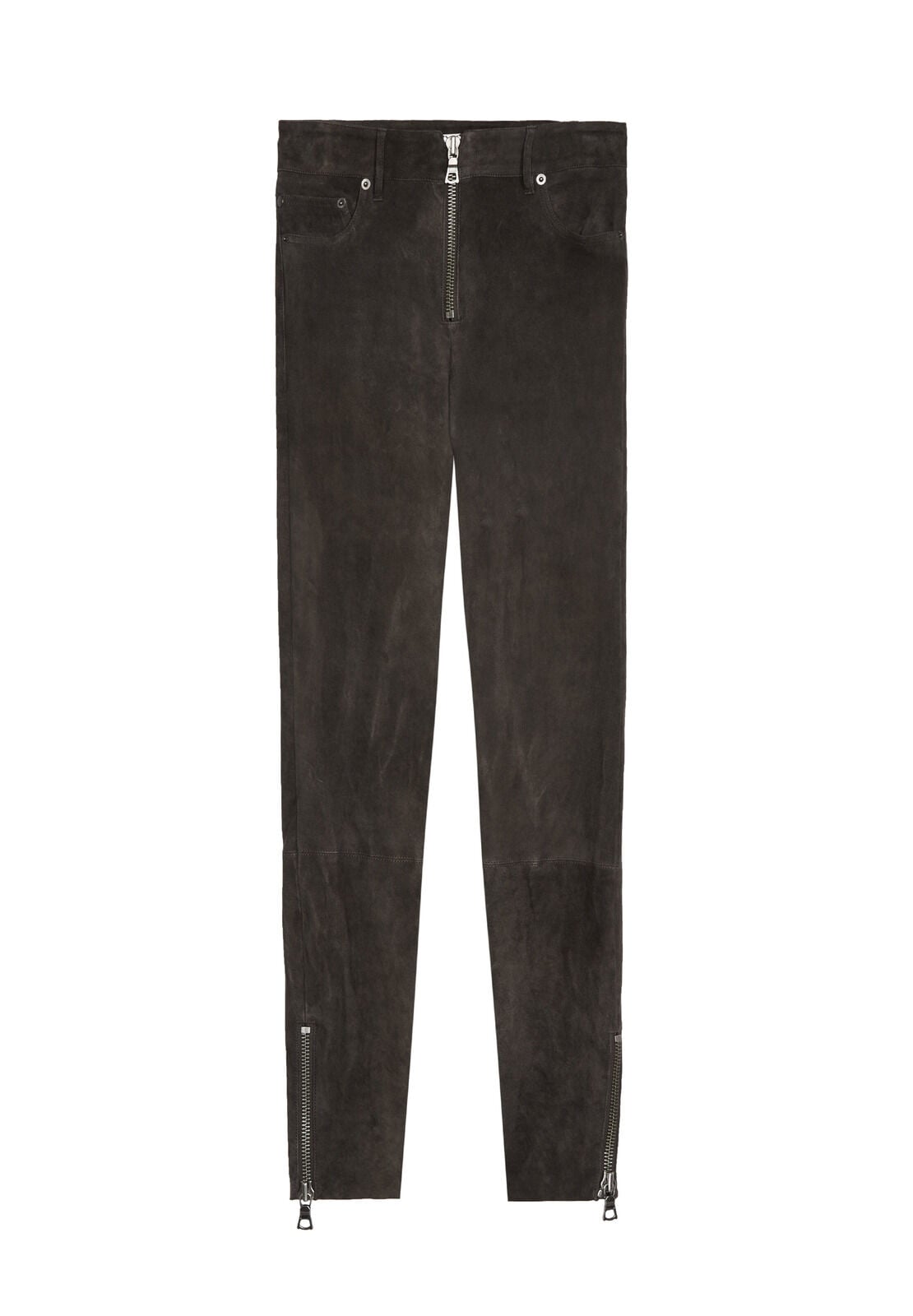 LOMI SUEDE CROPPED PANT-ALICE + OLIVIA
