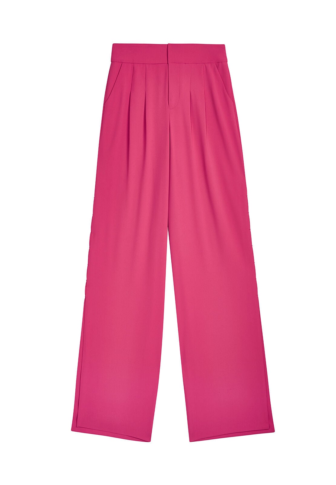 SHAVON HW SIDE SLIT PANT-ALICE + OLIVIA