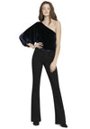 CRAVEN ONE SHLDR BLSN SLV TOP-ALICE + OLIVIA