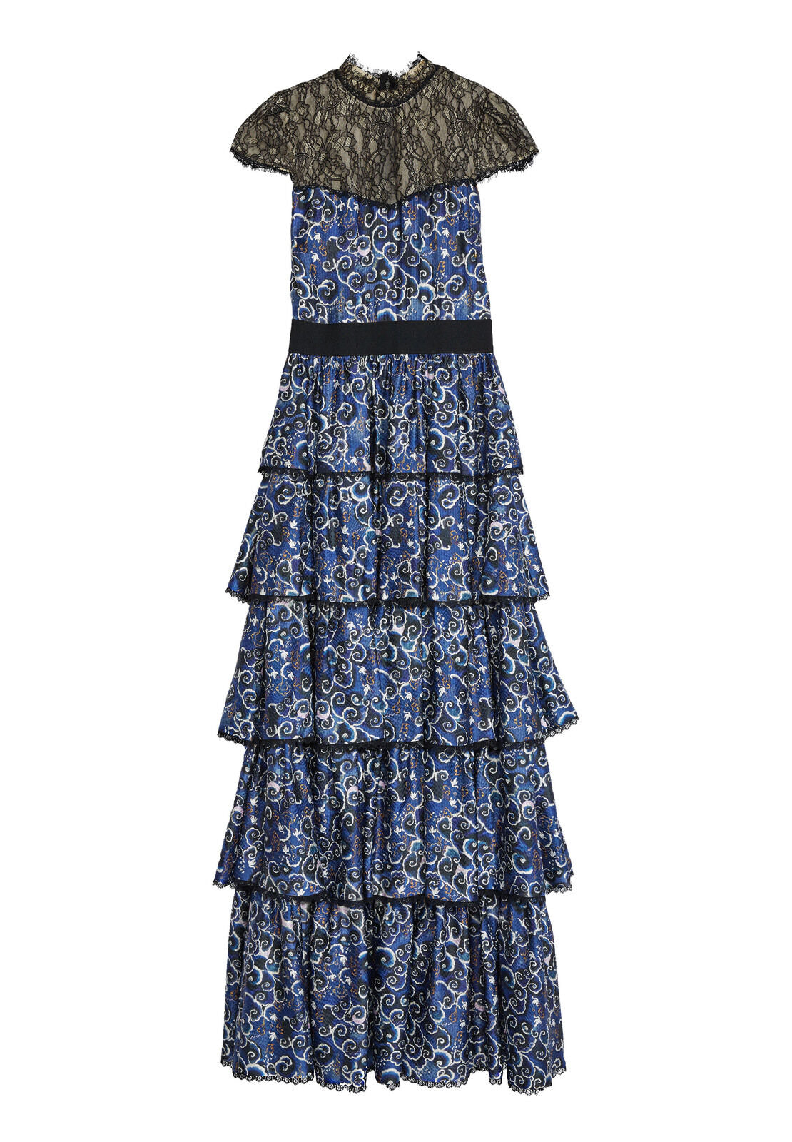 MCKEE TIERED MAXI DRESS-ALICE + OLIVIA