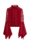 IVY HANDKERCHIEF SLV TOP-ALICE + OLIVIA
