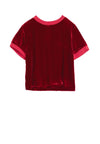 PIERA RIB TRIM SHORT TEE-ALICE + OLIVIA