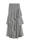 MARTINA ASYMM HIGH LOW RUFFLE-ALICE + OLIVIA