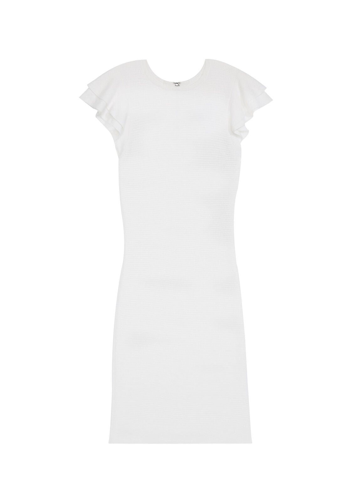 KELLIN RUFFLE SLV SWTR DRESS-ALICE + OLIVIA