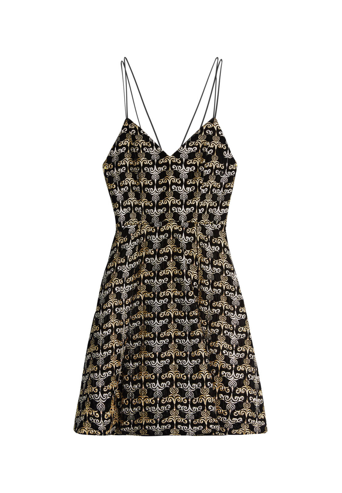 MARILLA EMBR V NK STRAPPY DRS-ALICE + OLIVIA