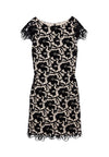 CLOVER FITTED MIDLENGTH DRESS-ALICE + OLIVIA