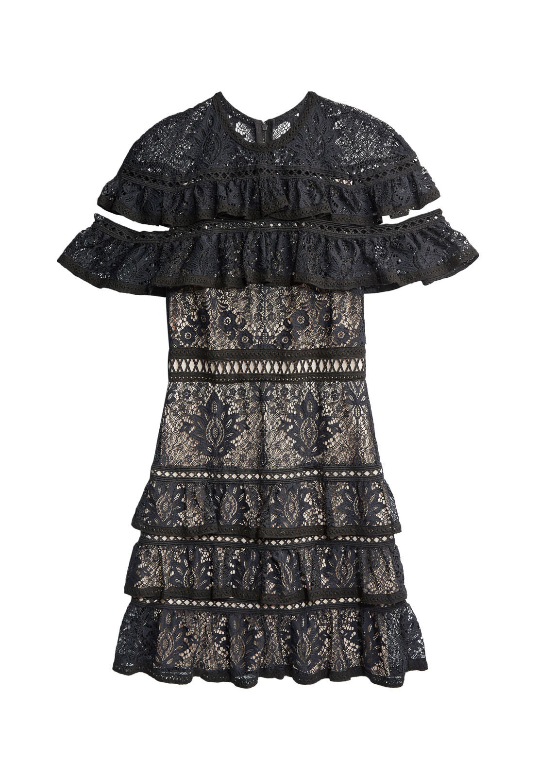 JOLIE RUFFLE TIER DRESS-ALICE + OLIVIA