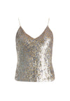 DELRAY EMB TANK W BACK ZIP-ALICE + OLIVIA