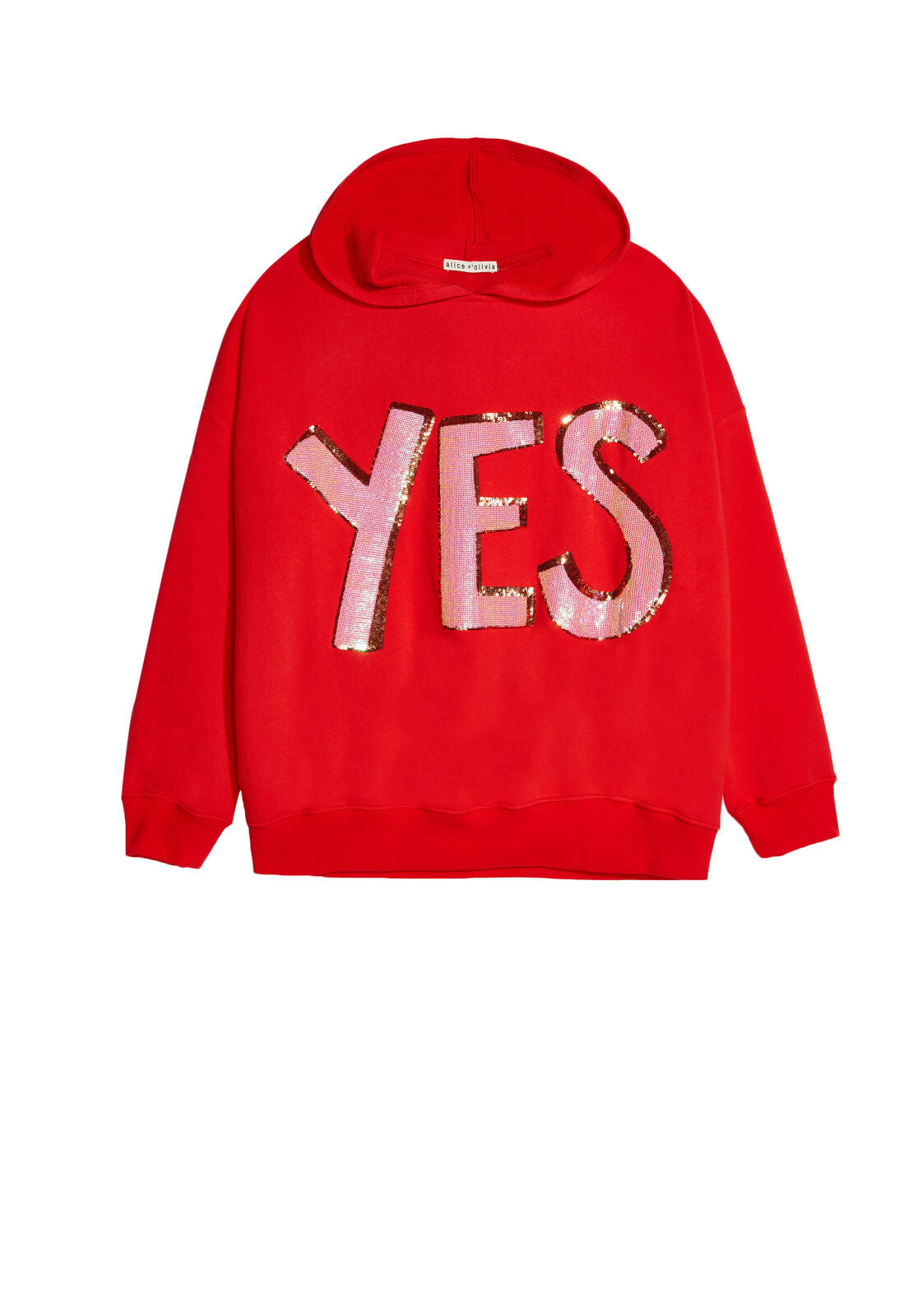 VERNIE EXGGRTD PULLOVER HOODIE-ALICE + OLIVIA