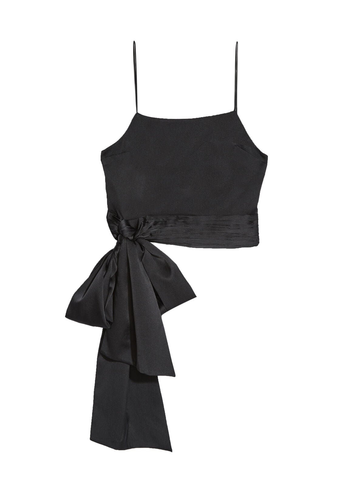 DEIDRA TIE WAIST CROP TANK-ALICE + OLIVIA
