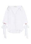 JUDITH TIE FRENCH CUFF BTN DWN-ALICE + OLIVIA