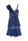 FLORRIE RUFFLE MIDI DRESS-ALICE + OLIVIA