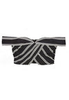 ANNALYN OFF SHLDR DRPE CRP TOP-MOD PINSTRIPE-ALICE + OLIVIA