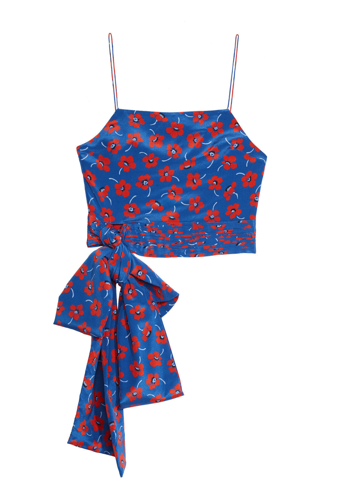 DEIDRA TIE WAIST CROP TANK-ALICE + OLIVIA