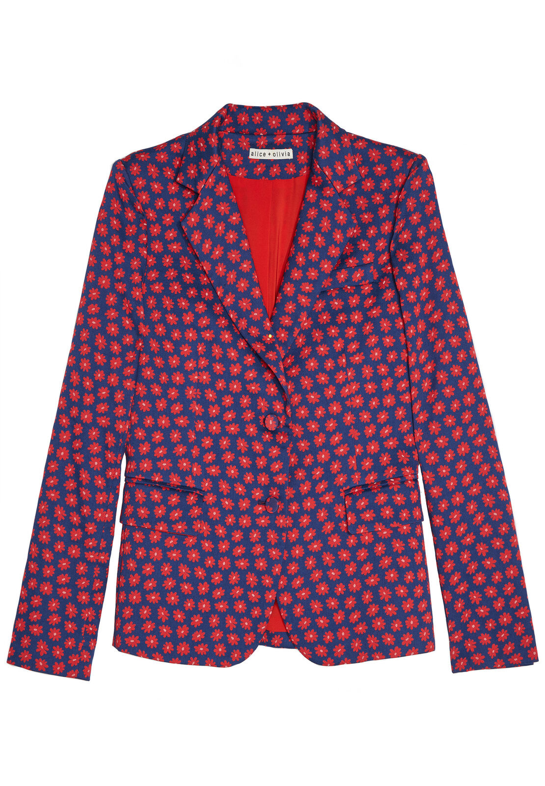 GREYSON DBL BTN BLAZER-ALICE + OLIVIA